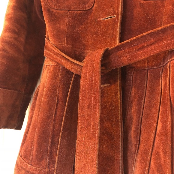 Vintage Brown Suede Jacket - Picture 4 of 8